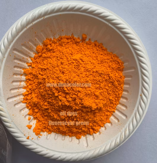 Fluorescent Yellow 8g Solvent Green 5 Solvent Oil Wax Plastic Dyes